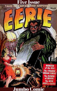 Title: Eerie Five Issue Jumbo Comic, Author: Sid Check