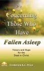 Concerning Those Who Have Fallen Asleep