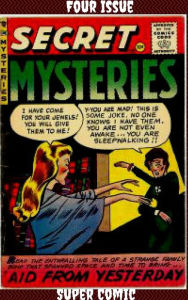 Title: Secret Mysteries Four Issue Super Comic, Author: Warren Kremer