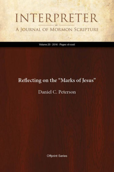 Reflecting on the Marks of Jesus
