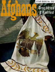 Title: Afghans Crocheted & Knitted Star Book No. 202, Author: Vintage Patterns