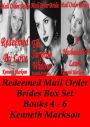 Mail Order Bride: Redeemed Mail Order Brides Box Set - Books 4-6: A Clean Historical Mail Order Bride Western Victorian Romance Collection