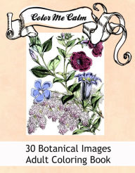 Title: 30 Botanical Floral Design Patterns Coloring Book for Adult, Author: Joanne Panettieri