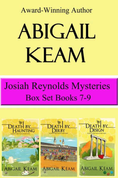 Josiah Reynolds Mysteries Box Set 3: Death By Haunting, Death By Derby, Death By Design