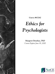 Title: Ethics for Psychologists, Author: NetCE