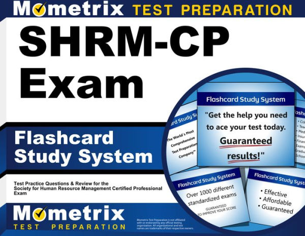 SHRM-CP Exam Flashcard Study System: SHRM Test Practice Questions & Review for the Society for Human Resource Management Certified Professional Exam