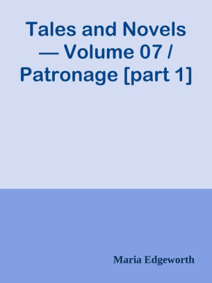 Tales and Novels — Volume 07