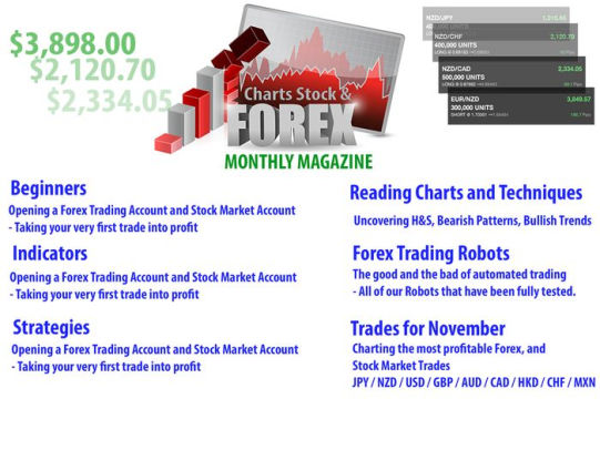 Charts Stock And Forex Magazine Nook Book - 