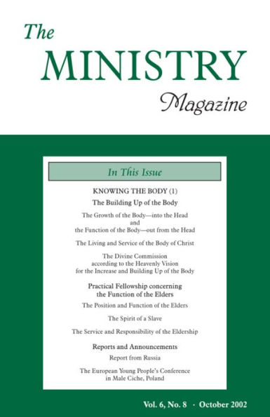 The Ministry of the Word, Vol. 06, No. 08