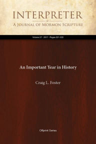 Title: An Important Year in History, Author: Craig L. Foster