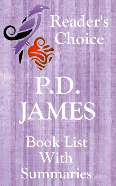 PD James - Best Reading Order with Summaries & Checklist by albert berk ...