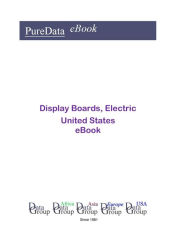 Title: Display Boards, Electric United States, Author: Editorial DataGroup USA