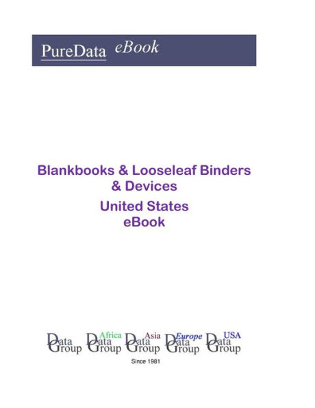 Blankbooks & Looseleaf Binders & Devices United States