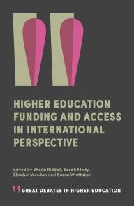 Title: Higher Education Funding and Access in International Perspective, Author: Sheila Riddell