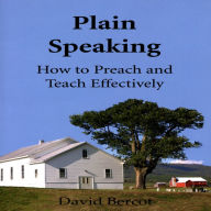 Title: Plain Speaking, Author: David Bercot