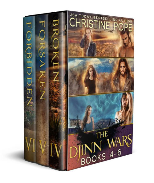 The Djinn Wars, Books 4-6: Broken, Forsaken, and Forbidden