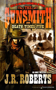 Title: Death Times Five, Author: J. R. Roberts