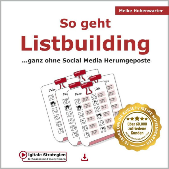 So geht Listbuilding: ...ganz ohne Social Media Herumgeposte