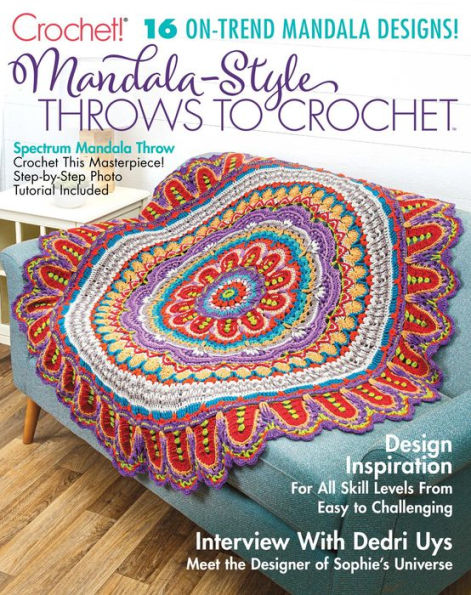 Crochet!: Mandala-Style Throws to Crochet Autumn 2020
