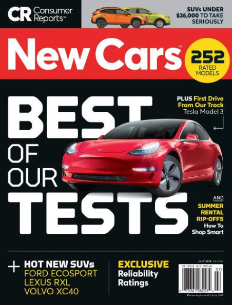 Consumer Reports: New Cars - July 2018