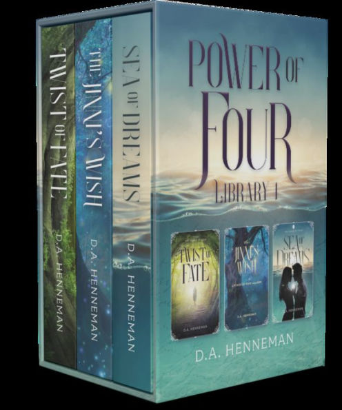 Power Of Four - Library 1 - Book Bundle: A Contemporary Fantasy Romance With Elemental Magick - Series Starter