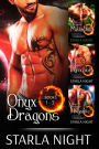 Onyx Dragons Boxed Set 1: A Dragon Shifter Alien Abduction Office Romance Collection