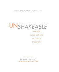 Title: Unshakeable: Facing Your Giants in God's Strength, Author: Bob Gass