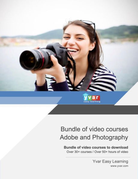 Design and Adobe: Bundles of 30 download video courses: Bundle of video courses to download Over 30+ courses / Over 50+ hours of video