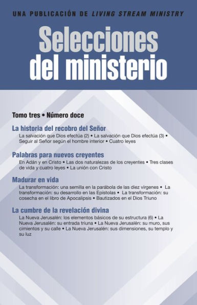 Selecciones del ministerio, t. 3, num. 12