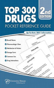 Title: Top 300 Drugs Pocket Reference Guide (2021 Edition), Author: Coventry House Publishing