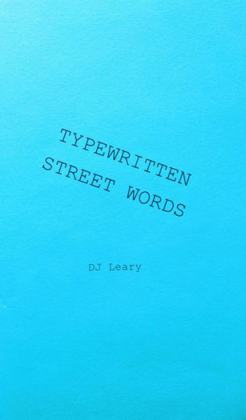 Typewritten Street Words