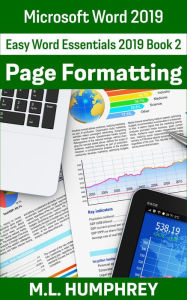 Title: Word 2019 Page Formatting, Author: M. L. Humphrey