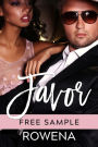 Favor (FREE SAMPLE) - A BWWM Billionaire and Virgin Romance Sexy Steamy New Adult Interracial Insta Love Story Freebie