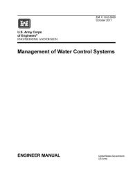 Title: Engineering Manual EM 1110-2-3600 Engineering and Design: Management of Water Control Systems October 2017, Author: United States Government Us Army