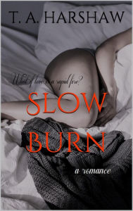 Title: Slow Burn: an over-40 romance, Author: T. A. Harshaw