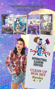 Title: Down & Dirty Supernatural Cleaning Services Boxset Books 4-7: A Paranormal Mystery with a Slow Burn Romance Boxset, Author: Kate Karyus Quinn