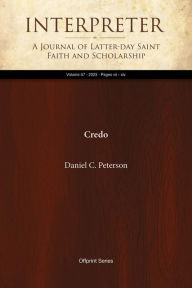 Title: Credo, Author: Daniel C. Peterson