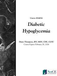 Title: Diabetic Hypoglycemia, Author: Diane Thompson