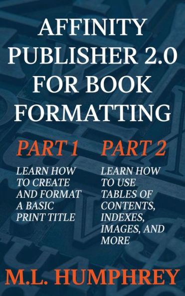 Affinity Publisher 2.0 for Book Formatting