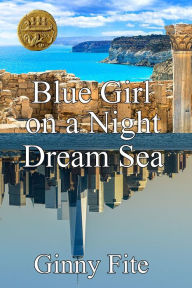 Title: Blue Girl on a Night Dream Sea, Author: Ginny Fite