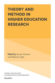 Title: Theory and Method in Higher Education Research, vol.5, Author: Jeroen Huisman