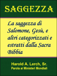 Title: Saggezza, Author: Harold Lerch