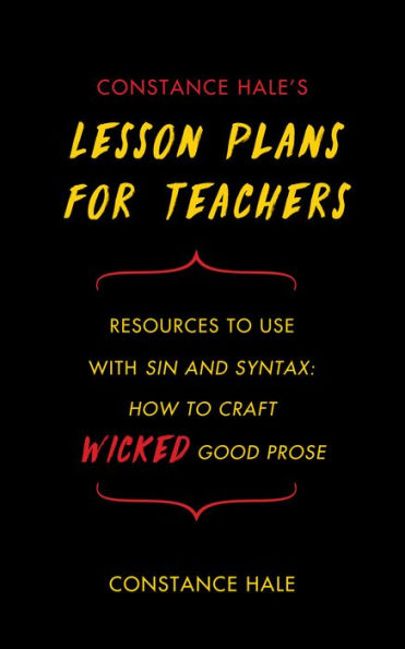 Constance Hale's Lesson Plans for Teachers