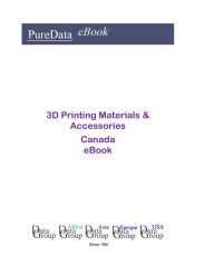 Title: 3D Printing Materials & Accessories in Canada, Author: Editorial DataGroup Americas