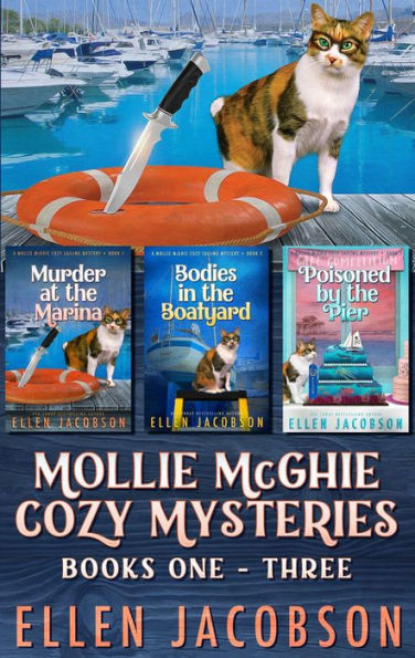 The Mollie McGhie Cozy Sailing Mysteries, Books 1-3: Hilarious Cozy Mystery Box Set