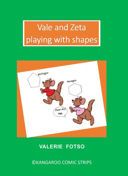 Vale and Zeta Playing with Shapes