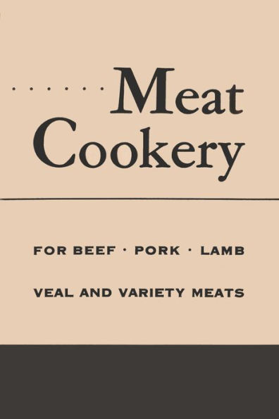 Meat Cookery