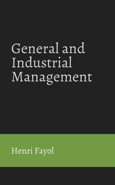 General and Industrial Management