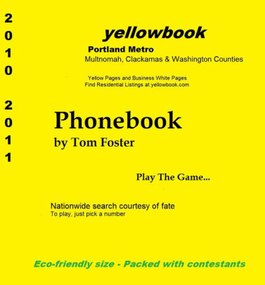 Phonebook By Tom Foster Nook Book Ebook Barnes Noble