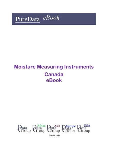 Moisture Measuring Instruments in Canada